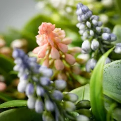 Kirkland's Home Pastel Grape Hyacinth Bundles, Set Of 3- Stems & Bouquets