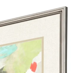Kirkland's Home Pastel Splash Framed Art Prints, Set Of 4- Framed Art