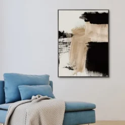Kirkland's Home Path Abstract Framed Canvas Art Print- Canvas Art