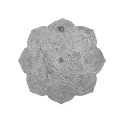 Kirkland's Home Patina Finish Metal Flower Large Wall Plaque- Wall Plaques