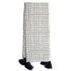 Kirkland's Home Patterned Handwoven Throw With Tassels- Blankets & Throws