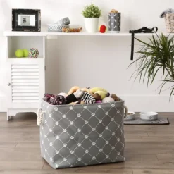 Kirkland's Home Paw Trellis Rectangle Basket, 17.5 In.- Baskets & Boxes