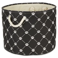 Kirkland's Home Paw Trellis Round Basket, 18 In.- Baskets & Boxes