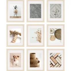 Kirkland's Home 9-Pc. Gallery Wall Picture Frame Set, 8X10- Gallery Wall Frames