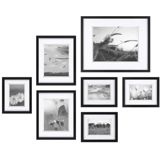 Kirkland's Home 7-Pc. Matted Gallery Wall Picture Frame Set- Gallery Wall Frames