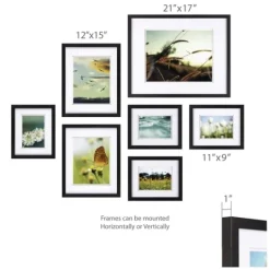 Kirkland's Home 7-Pc. Matted Gallery Wall Picture Frame Set- Gallery Wall Frames