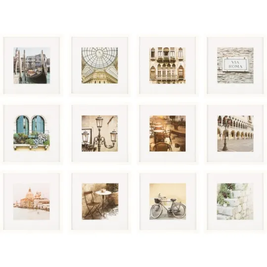 Kirkland's Home 12-Pc. Square Gallery Wall Picture Frame Set- Gallery Wall Frames