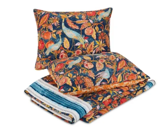 Kirkland's Home Peacock Garden King 3-Pc. Quilt Set- Quilts