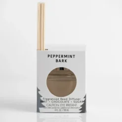 Kirkland's Home Peppermint Bark Reed Diffuser Set- Home Fragrance