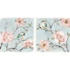 Kirkland's Home Perched By Pinks Giclee Canvas Prints, Set Of 2- Canvas Art