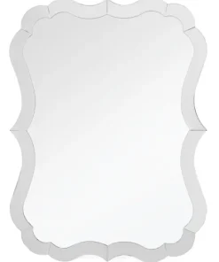 Kirkland's Home Perfect Symmetry Scalloped Mirror- Decorative Mirrors