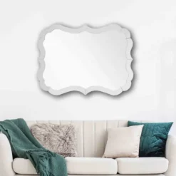 Kirkland's Home Perfect Symmetry Scalloped Mirror- Decorative Mirrors