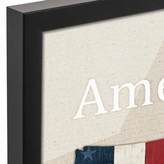 Kirkland's Home Personalized America The Beautiful Canvas Print- Wall Quotes & Signs