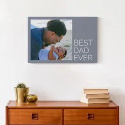 Kirkland's Home Personalized Best Dad Ever Canvas Art Print- Wall Quotes & Signs