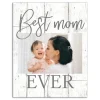 Kirkland's Home Personalized Best Mom Ever Canvas Wall Plaque- Wall Quotes & Signs