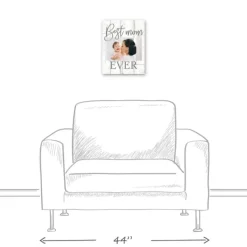 Kirkland's Home Personalized Best Mom Ever Canvas Wall Plaque- Wall Quotes & Signs