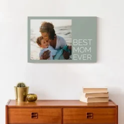 Kirkland's Home Personalized Best Mom Ever Canvas Art Print- Wall Quotes & Signs