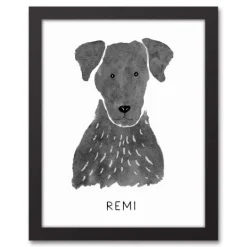 Kirkland's Home Personalized Black Labrador Canvas Wall Plaque- Wall Quotes & Signs