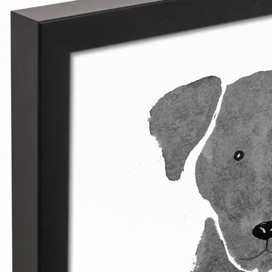 Kirkland's Home Personalized Black Labrador Canvas Wall Plaque- Wall Quotes & Signs