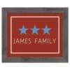 Kirkland's Home Personalized Blue Stars Framed Art Print- Wall Quotes & Signs