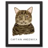 Kirkland's Home Personalized Brown Tabby Cat Canvas Wall Plaque- Wall Quotes & Signs
