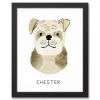 Kirkland's Home Personalized Bulldog Canvas Wall Plaque- Wall Quotes & Signs