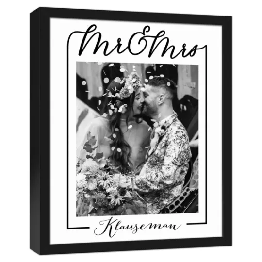Kirkland's Home Personalized Classic Mr. & Mrs. Wall Plaque- Wall Quotes & Signs