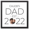 Kirkland's Home Personalized Dad Established Black Canvas Print- Wall Quotes & Signs