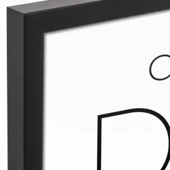 Kirkland's Home Personalized Dad Established Black Canvas Print- Wall Quotes & Signs