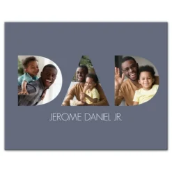 Kirkland's Home Personalized Dad Tri Canvas Art Print- Wall Quotes & Signs