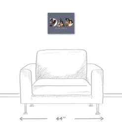 Kirkland's Home Personalized Dad Tri Canvas Art Print- Wall Quotes & Signs