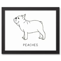 Kirkland's Home Personalized French Bulldog Framed Wall Plaque- Wall Quotes & Signs