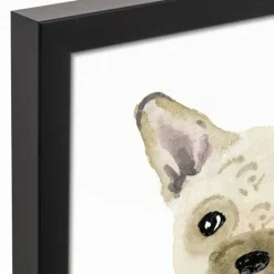 Kirkland's Home Personalized French Bulldog Canvas Wall Plaque- Wall Quotes & Signs