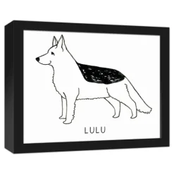 Kirkland's Home Personalized German Shepard Framed Wall Plaque- Wall Quotes & Signs