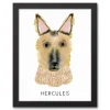 Kirkland's Home Personalized German Shepherd Canvas Wall Plaque- Wall Quotes & Signs