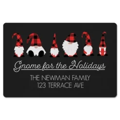 Kirkland's Home Personalized Gnome For The Holidays Floor Mat- Kitchen & Floor Mats