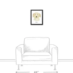 Kirkland's Home Personalized Golden Doodle Canvas Wall Plaque- Wall Quotes & Signs