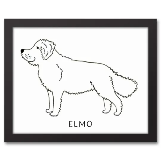 Kirkland's Home Personalized Golden Doodle Framed Wall Plaque- Wall Quotes & Signs
