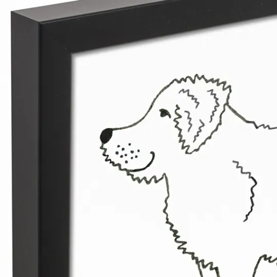 Kirkland's Home Personalized Golden Doodle Framed Wall Plaque- Wall Quotes & Signs