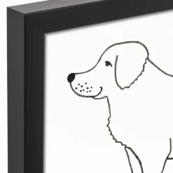 Kirkland's Home Personalized Golden Retriever Framed Wall Plaque- Wall Quotes & Signs