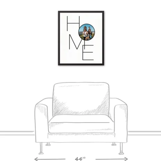 Kirkland's Home Personalized Home Circle Photo Wall Plaque- Wall Quotes & Signs