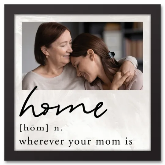 Kirkland's Home Personalized Home Definition Photo Framed Print- Wall Quotes & Signs