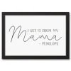 Kirkland's Home Personalized I Get It From My Mama Wall Plaque- Wall Quotes & Signs