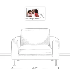 Kirkland's Home Personalized I Love You Mom Photo Canvas Print- Wall Quotes & Signs