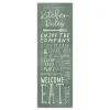 Kirkland's Home Personalized Kitchen Rules Canvas Wall Plaque- Wall Quotes & Signs