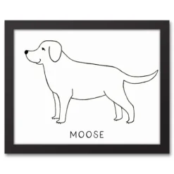 Kirkland's Home Personalized Labrador Retriever Framed Wall Plaque- Wall Quotes & Signs