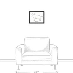 Kirkland's Home Personalized Labrador Retriever Framed Wall Plaque- Wall Quotes & Signs