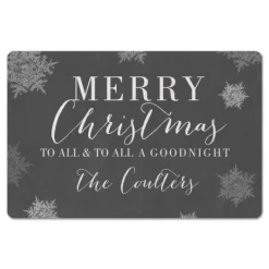Kirkland's Home Personalized Merry Christmas To All Kitchen Mat- Kitchen & Floor Mats
