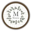 Kirkland's Home Personalized Monogram Leafy Frame Plaque- Monogram Wall Decor