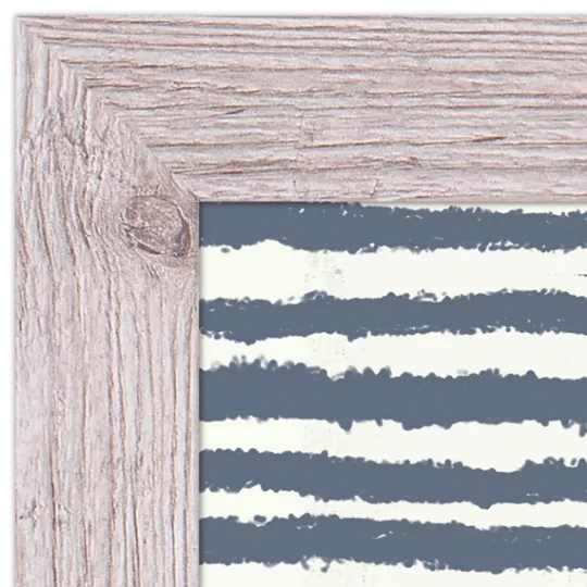 Kirkland's Home Personalized Navy Stripes Framed Wall Plaque- Wall Quotes & Signs